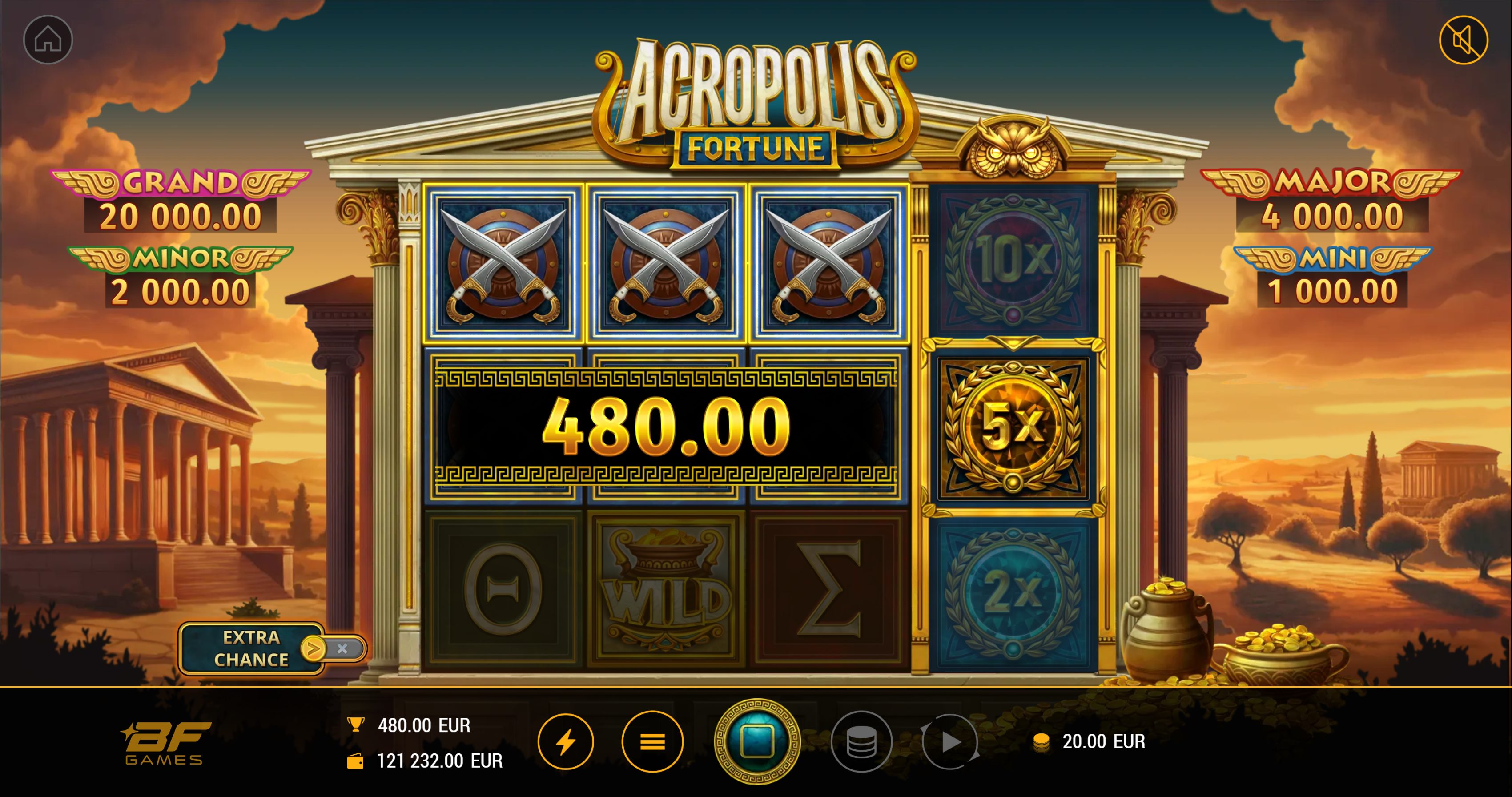 Acropolis Fortune - BF Games